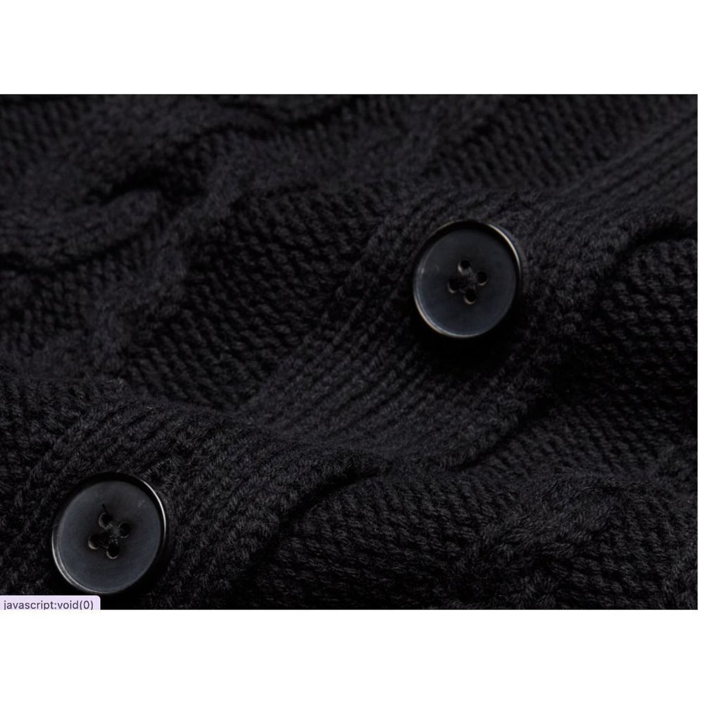 Wilfred Anya Sweater Thick Knit cardigan 100% Merino Wool Oversized SZ XXS-S - Picture 4 of 15